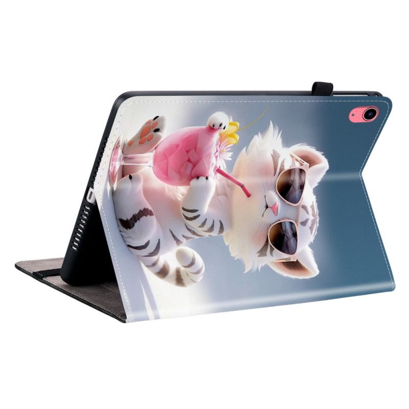 Etui iPad (2025) Tegneserietiger