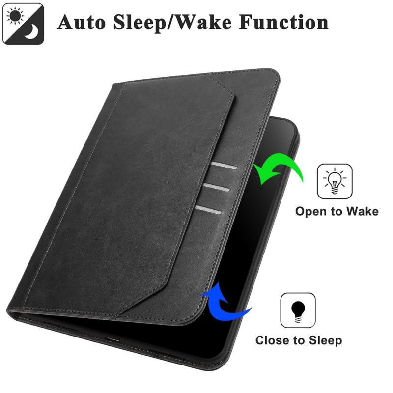 Etui Til iPad (2025) Lommebok- Og Håndfristativ