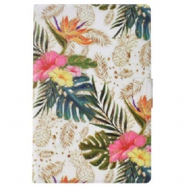 Folio Deksel iPad (2025) Gyllen Ananas