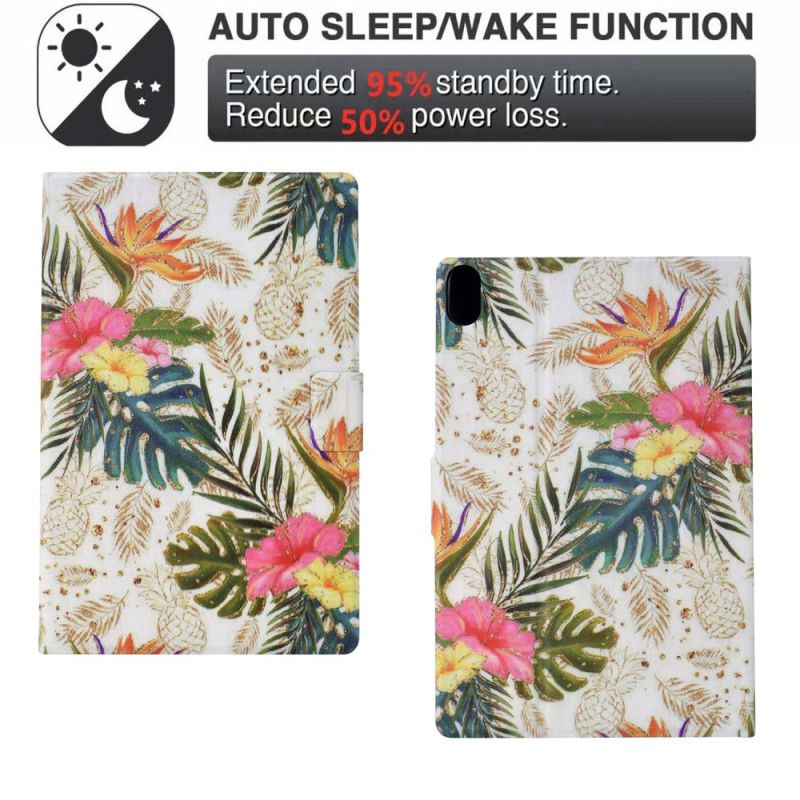 Folio Deksel iPad (2025) Gyllen Ananas