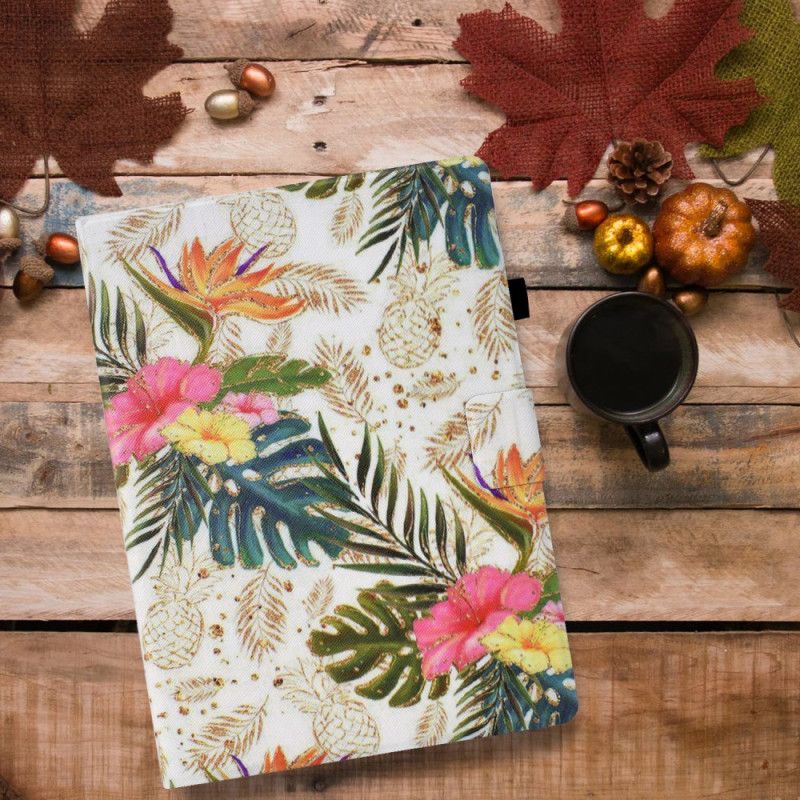 Folio Deksel iPad (2025) Gyllen Ananas