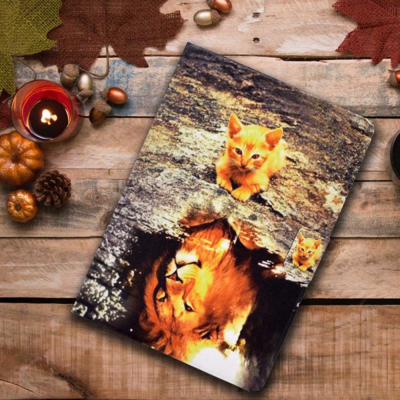 Folio Deksel iPad (2025) Katt Beskyttelse Deksel