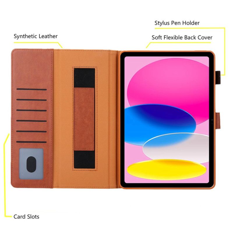 Folio Deksel iPad (2025) Paljetter Med Sølvspenne Beskyttelse Deksel