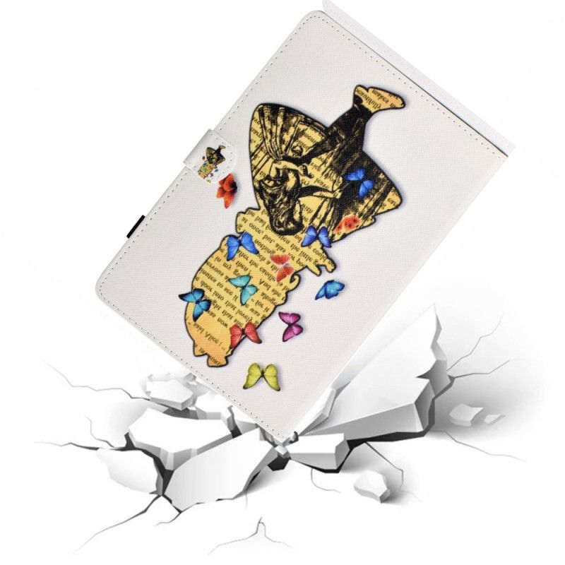 Folio Deksel Til iPad (2025) Sommerfugljente