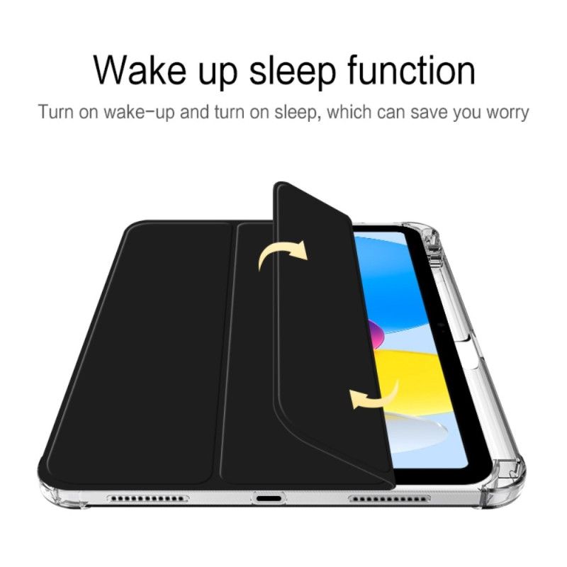 iPad (2025) Gjennomsiktig Bakside Med Pekepennholder