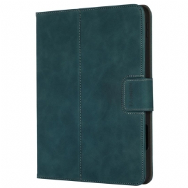 Lærdeksel Folio Deksel iPad (2025) Mobildeksel Lærklaff Og Pekepennholder