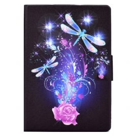 Lærdeksel Folio Deksel iPad (2025) Mobildeksel Sommerfugleventyr