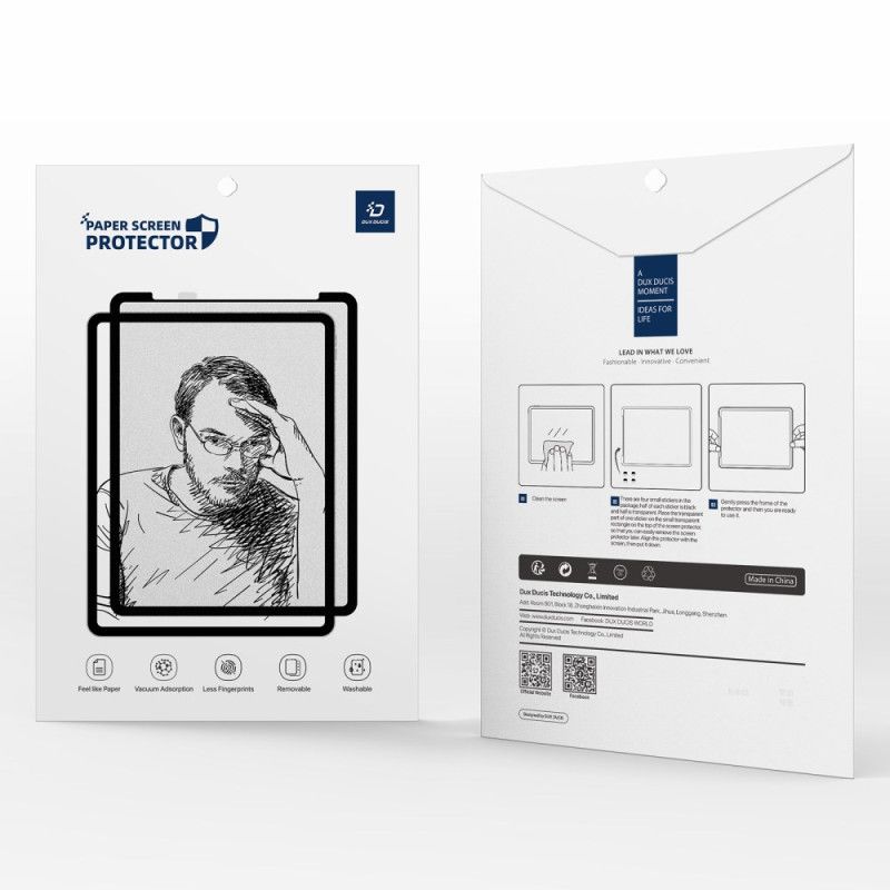 Skjermbeskytter For iPad (2025) / 10.9" (2022) Naad-serien Dux Ducis