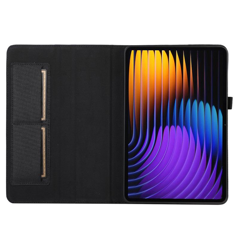 Case Etui Xiaomi Pad 7 / 7 Pro Mobildeksel Stofftekstur