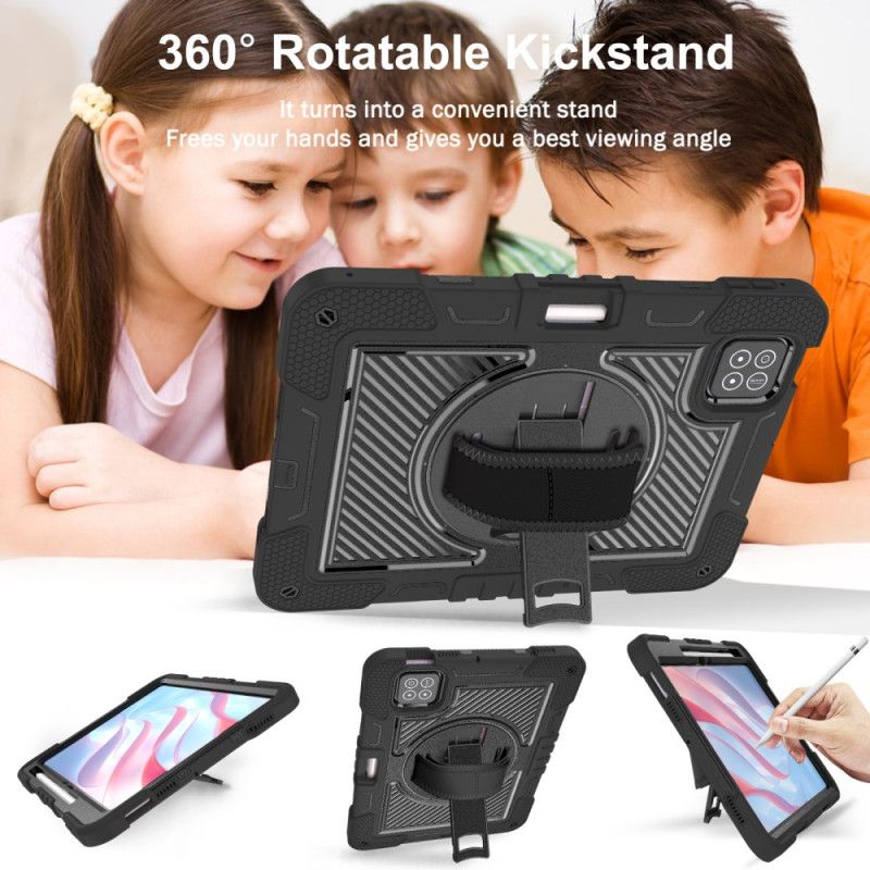 Deksel Til Xiaomi Pad 7 / 7 Pro Ultraslitesterkt Med Stativ Og Skulderstropp