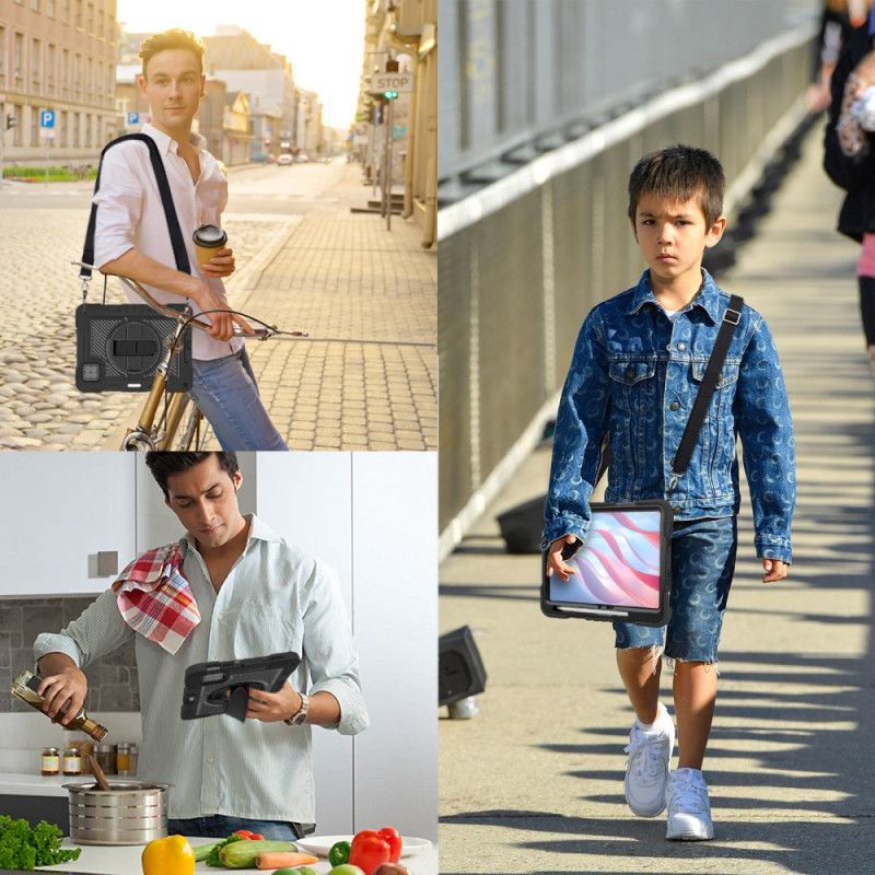 Deksel Til Xiaomi Pad 7 / 7 Pro Ultraslitesterkt Med Stativ Og Skulderstropp