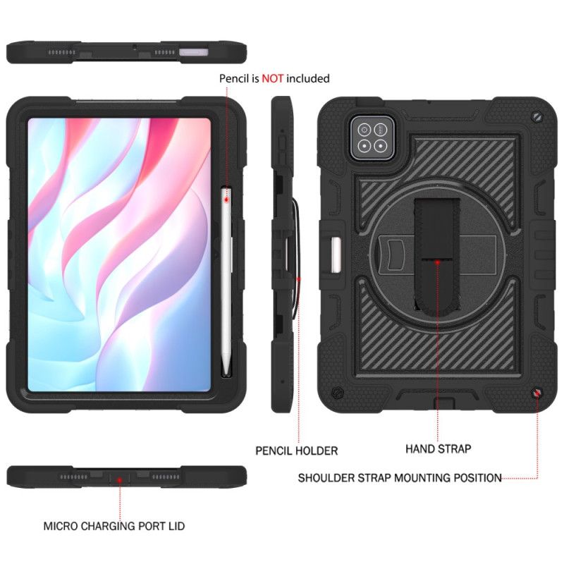 Deksel Til Xiaomi Pad 7 / 7 Pro Ultraslitesterkt Med Stativ Og Skulderstropp