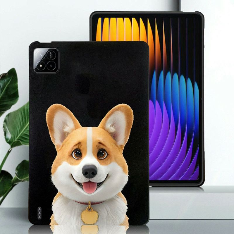 Deksel Xiaomi Pad 7 / 7 Pro Corgi-motiv