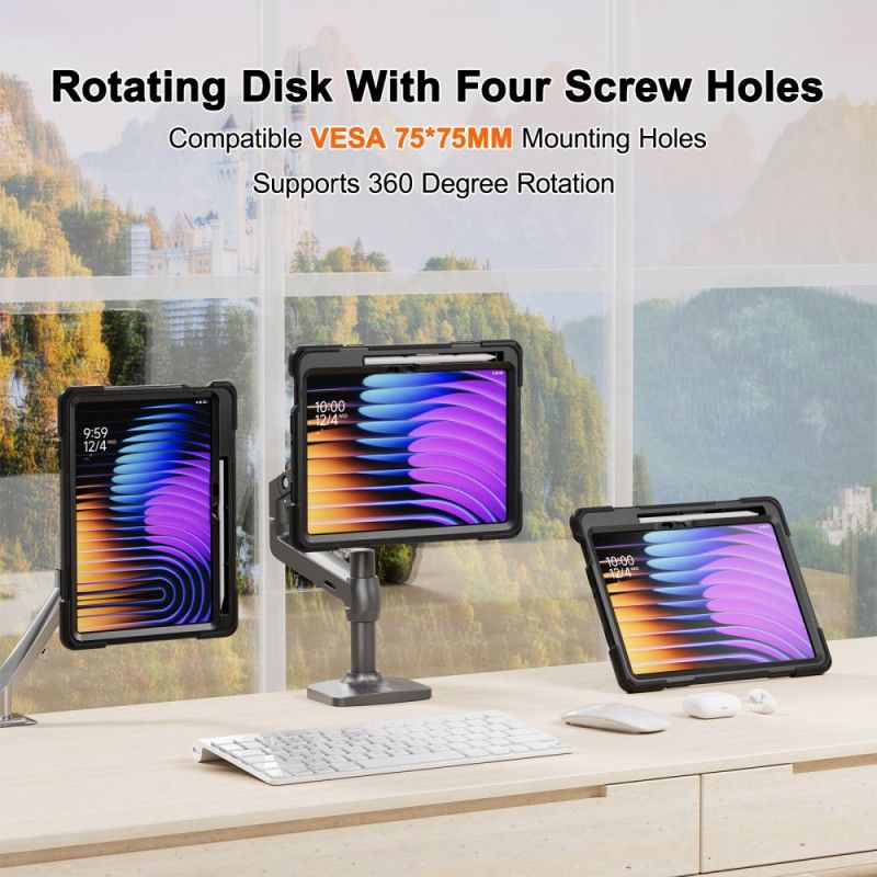 Deksel Xiaomi Pad 7 / 7 Pro Roterende Støtte