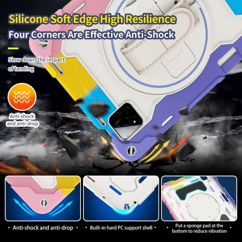 Deksel Xiaomi Pad 7 / 7 Pro Ultraslitesterkt Med Stropp Og Stativ Beskyttelse Deksel