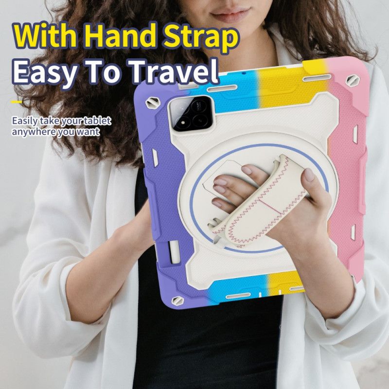 Deksel Xiaomi Pad 7 / 7 Pro Ultraslitesterkt Med Stropp Og Stativ Beskyttelse Deksel