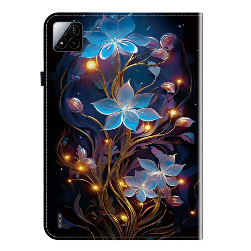 Etui Xiaomi Pad 7 / 7 Pro Lysende Blomster