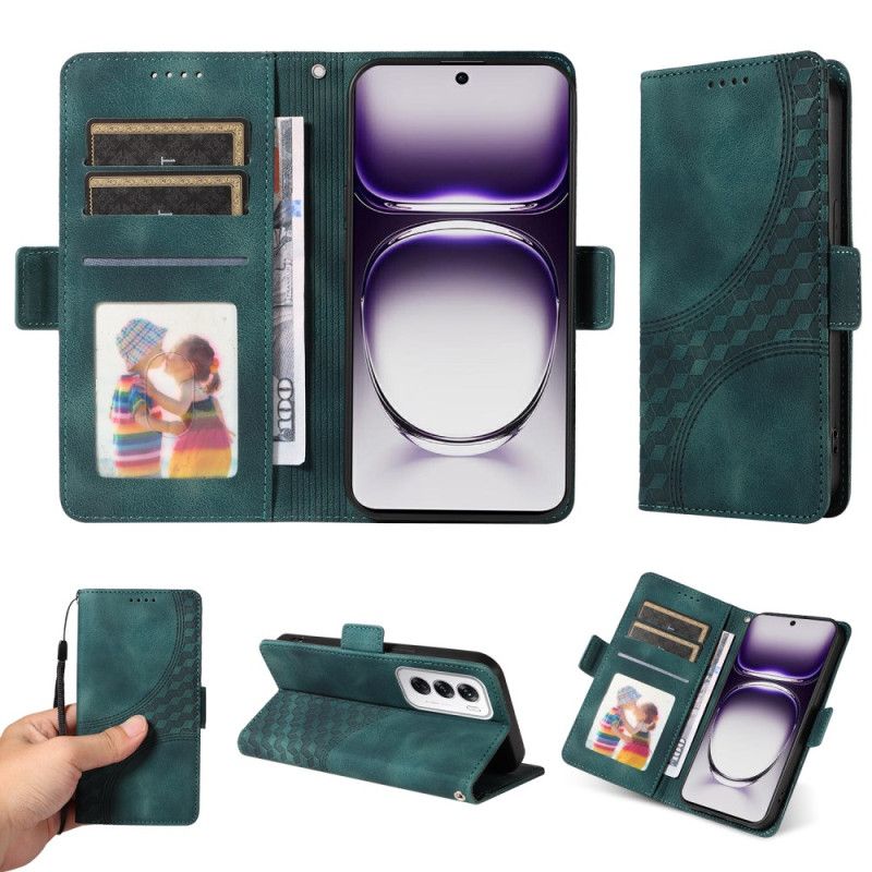 Folio Deksel Oppo Reno 12 5g Rhombus Starry