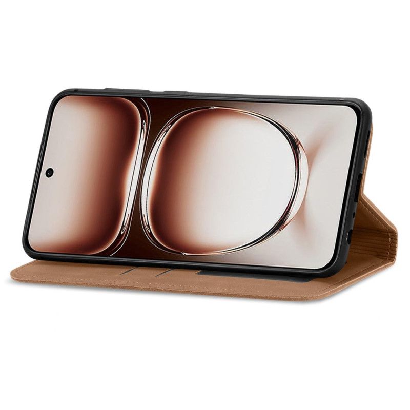 Folio Deksel Oppo Reno 12 5g Semsket Skinneffekt