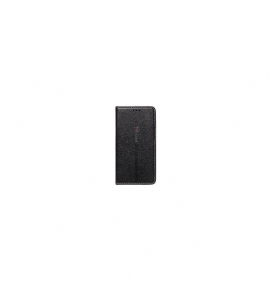 Lærdeksel Til Samsung Galaxy S7 Litchi Texture Leather - Svart