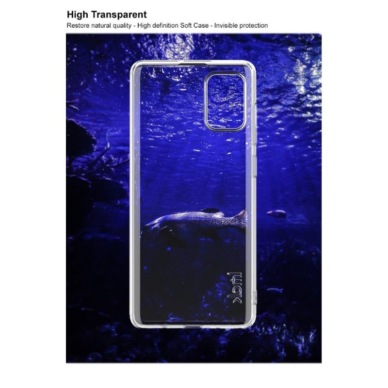 Deksel Til Samsung Galaxy A51 Gjennomsiktig Silikon
