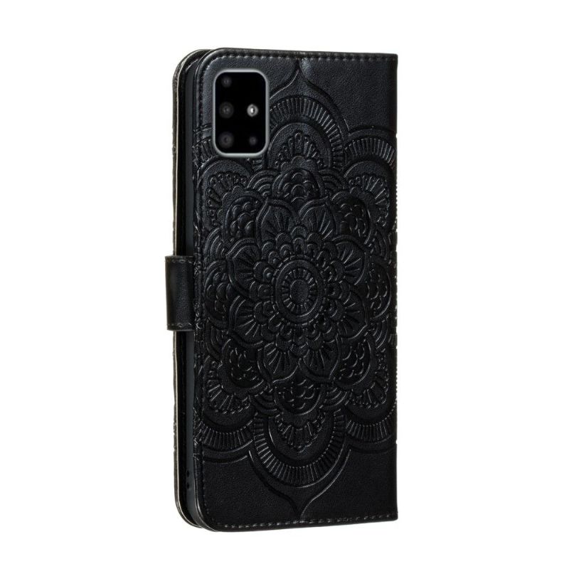 Folio Deksel Til Samsung Galaxy A51 Mandala Skinneffekt