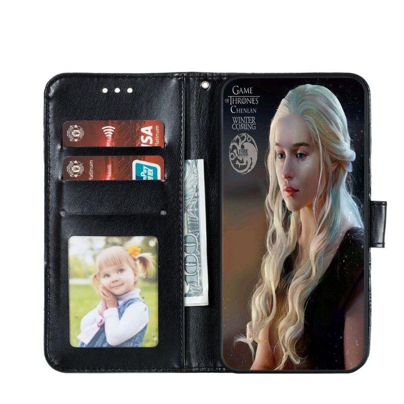 Folio Deksel Til Samsung Galaxy A51 Mandala Skinneffekt