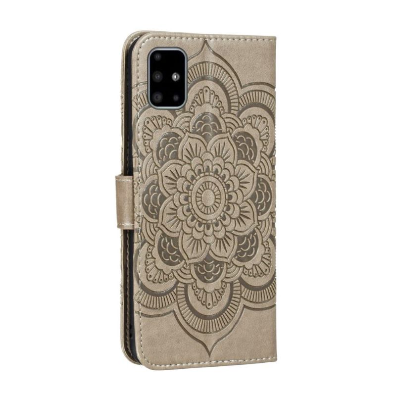 Folio Deksel Til Samsung Galaxy A51 Mandala Skinneffekt