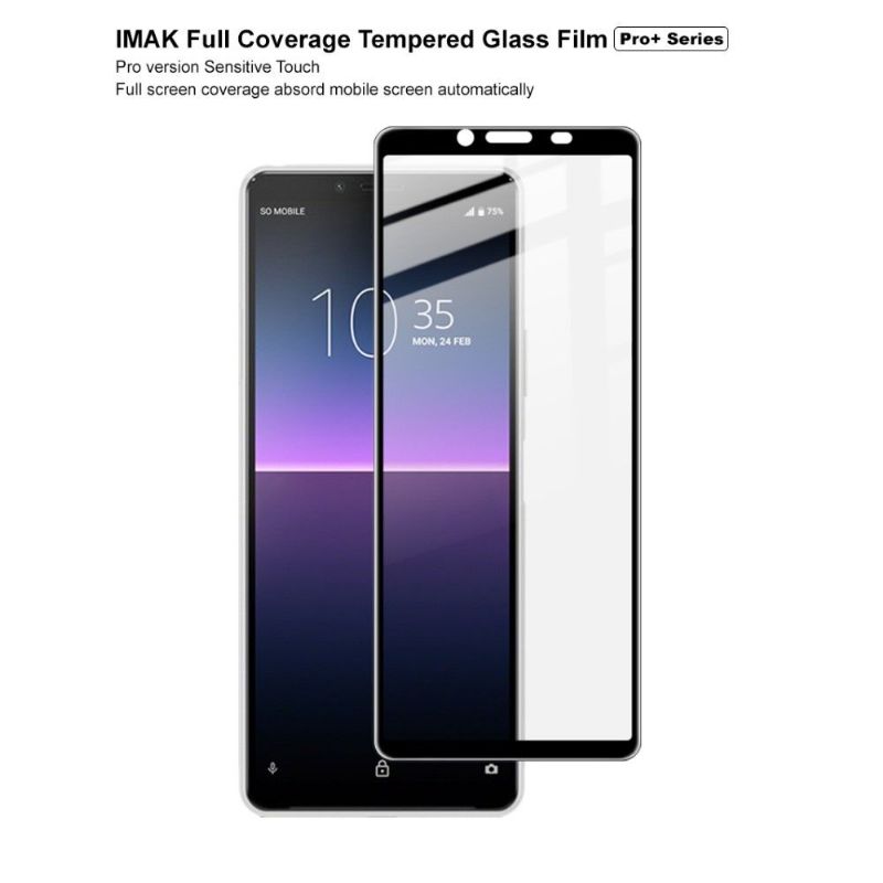 Sony Xperia 10 Ii Skjermbeskytter I Herdet Glass I Full Størrelse