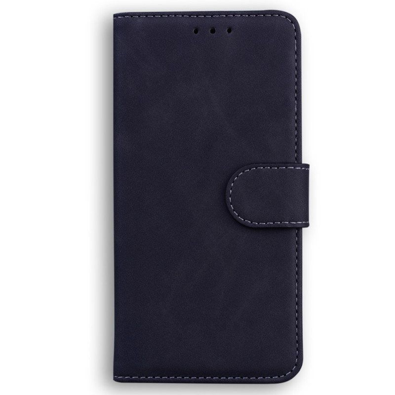 Folio Deksel Til iPhone 14 Plus Stil Skinn Couture
