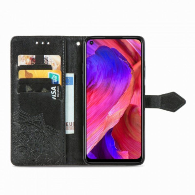 Folio Deksel Til Oppo A54 5G / A74 5G Mandala Middelalder