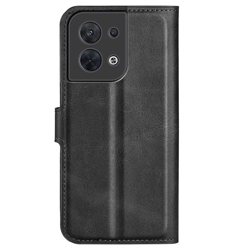 Folio Deksel Til Oppo Reno 8 Årgang