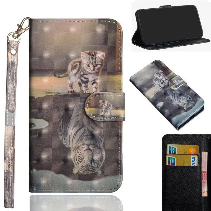 Folio Deksel Til Realme C11 Ernest The Tiger