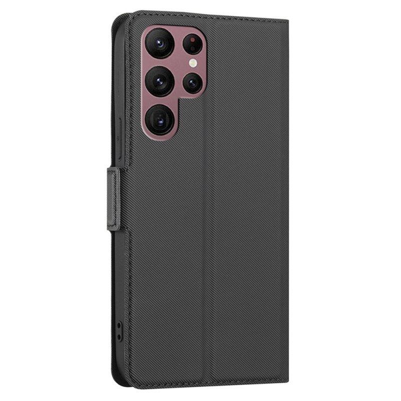Folio Deksel Til Samsung Galaxy S23 Ultra 5G Fin Bicolor