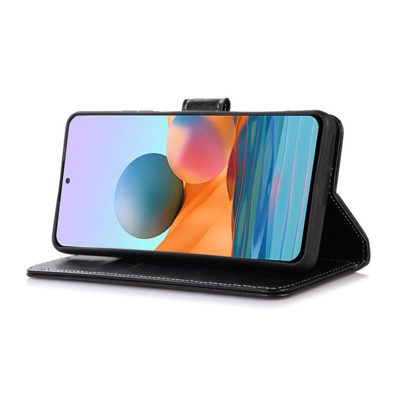 Folio Deksel Til Xiaomi 12 / 12X Eksponerte Sømmer