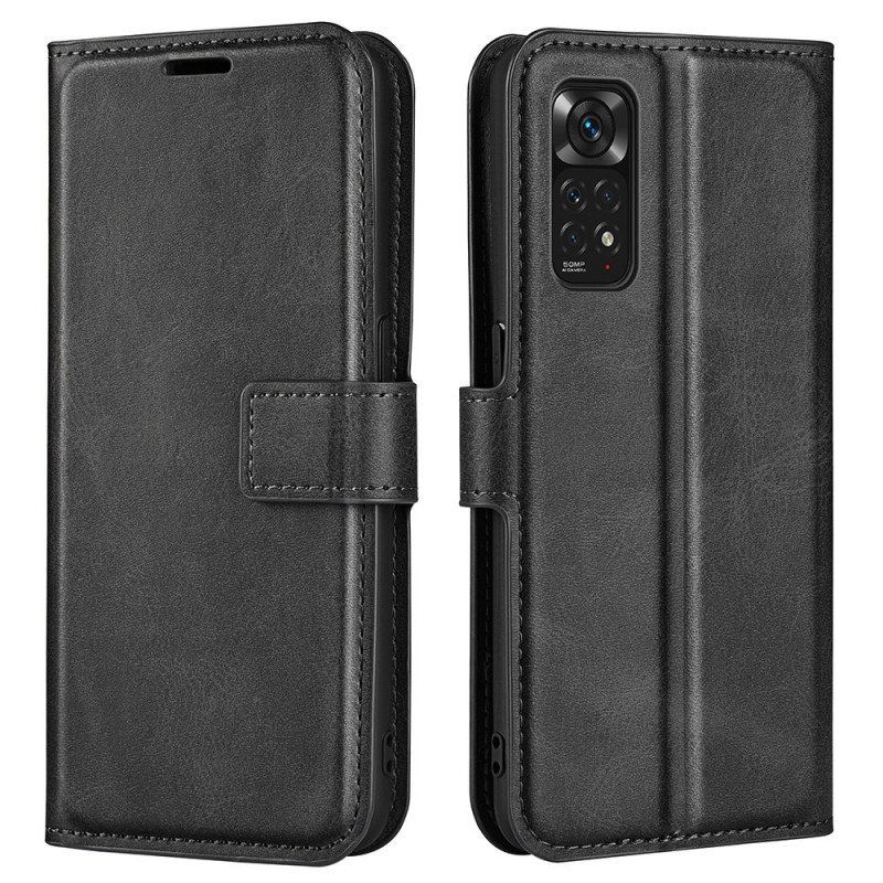 Folio Deksel Til Xiaomi Redmi Note 11 / 11S Retro Skinneffekt