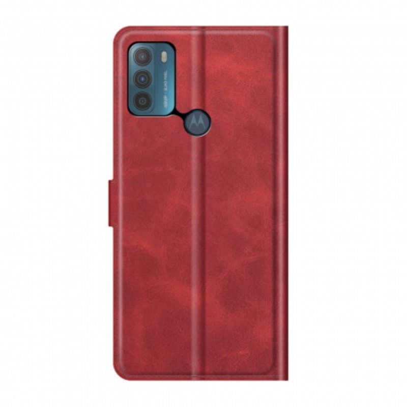 Lærdeksel Til Moto G50 Stil Skinndesign