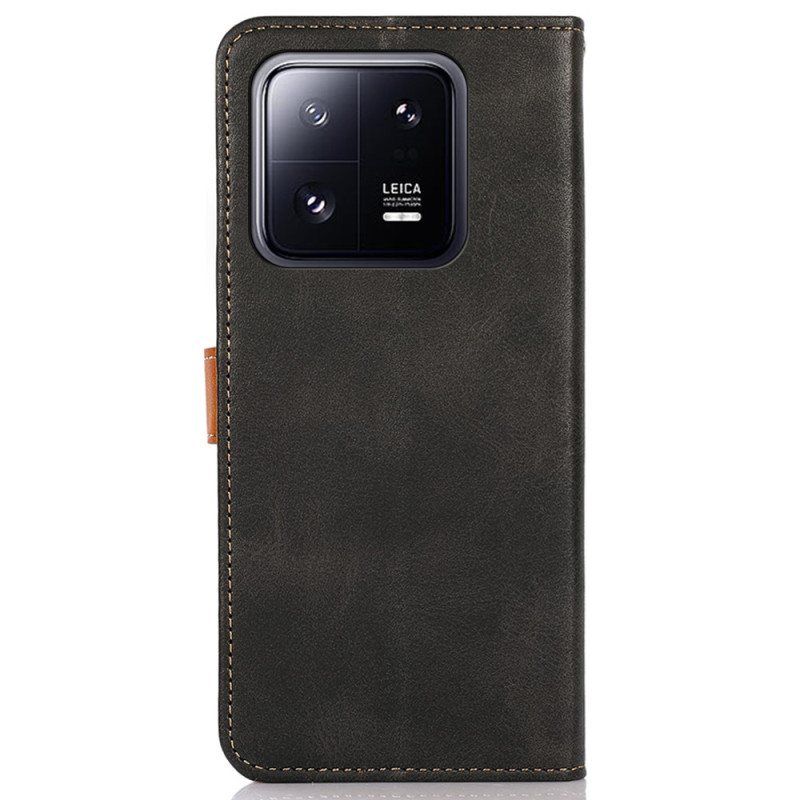 Lærdeksel Til Xiaomi 13 Med Khazneh-stropp
