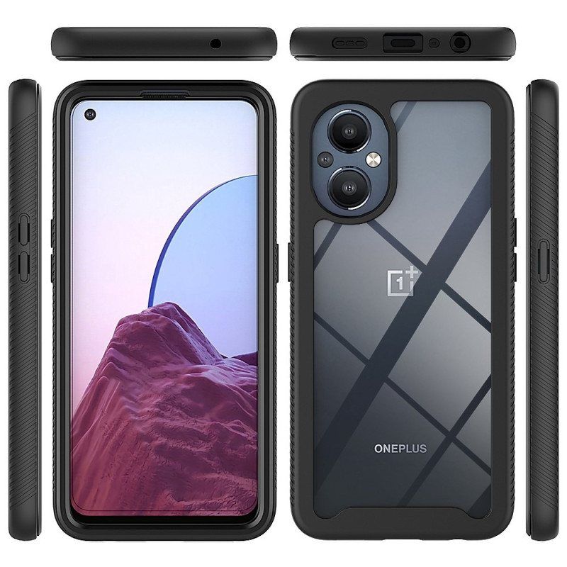 Mobildeksel Til Oppo Reno 8 Lite Støtfanger Og Skjermbeskytter